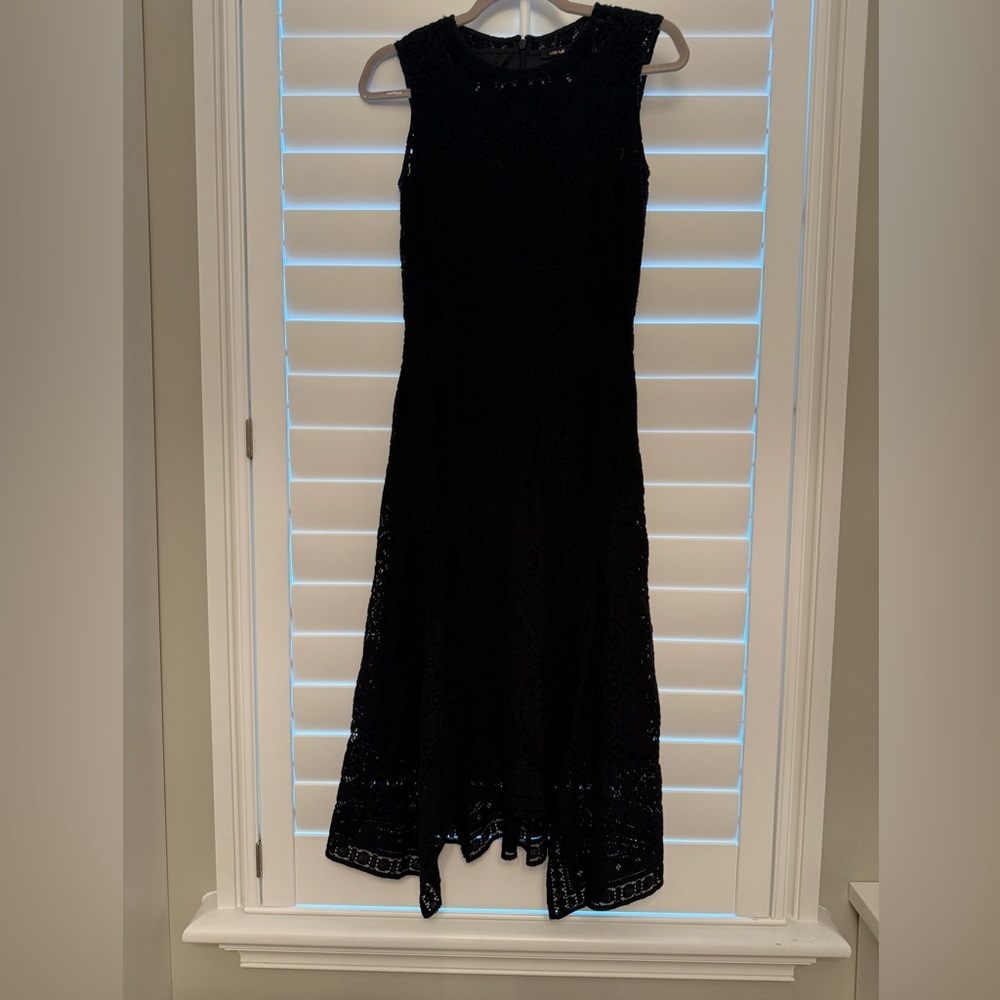 Elegant Black Lace Dress
